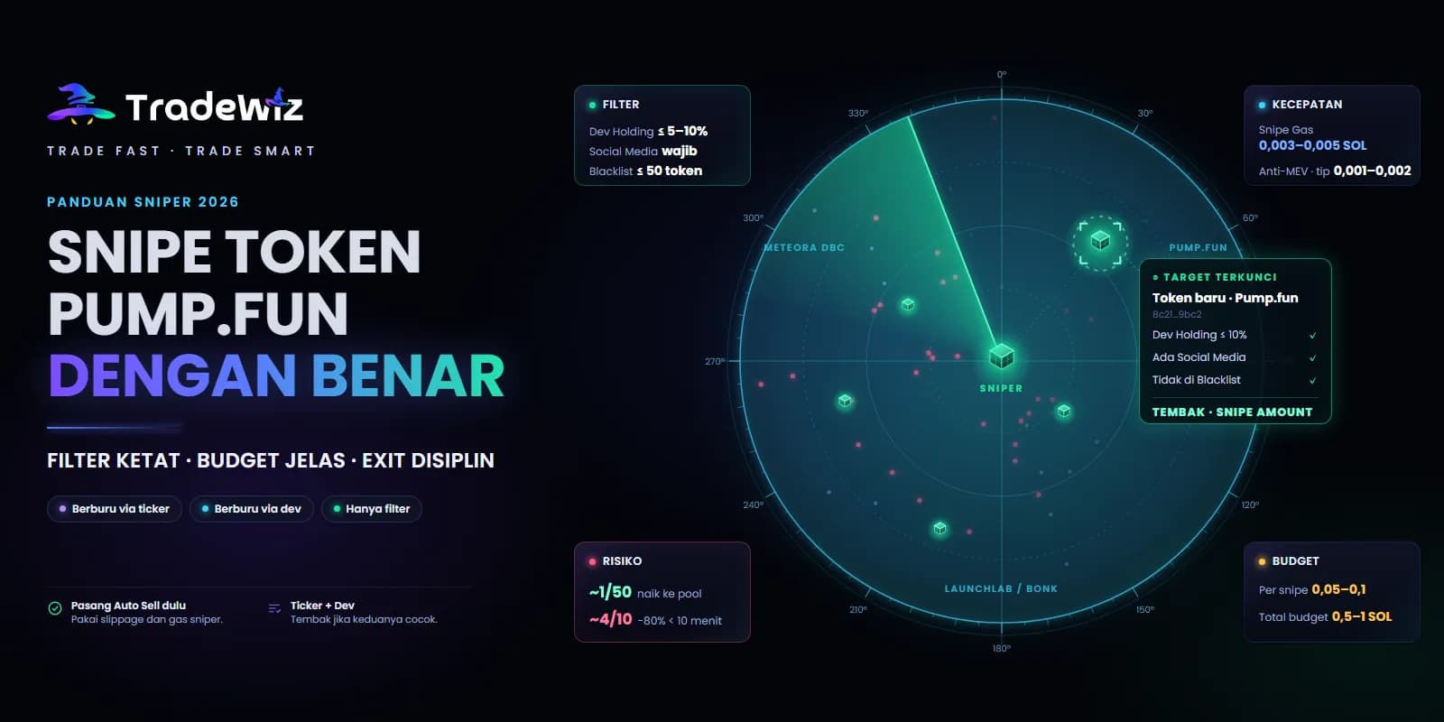 Cara Snipe Token Baru Pump.fun dengan Benar di 2026