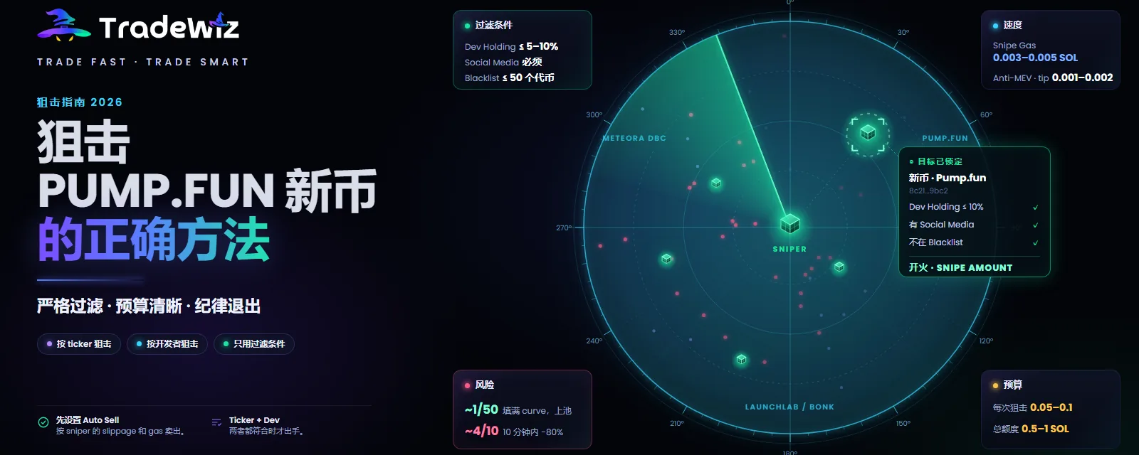 Pump.fun 新币狙击:2026 年正确玩法